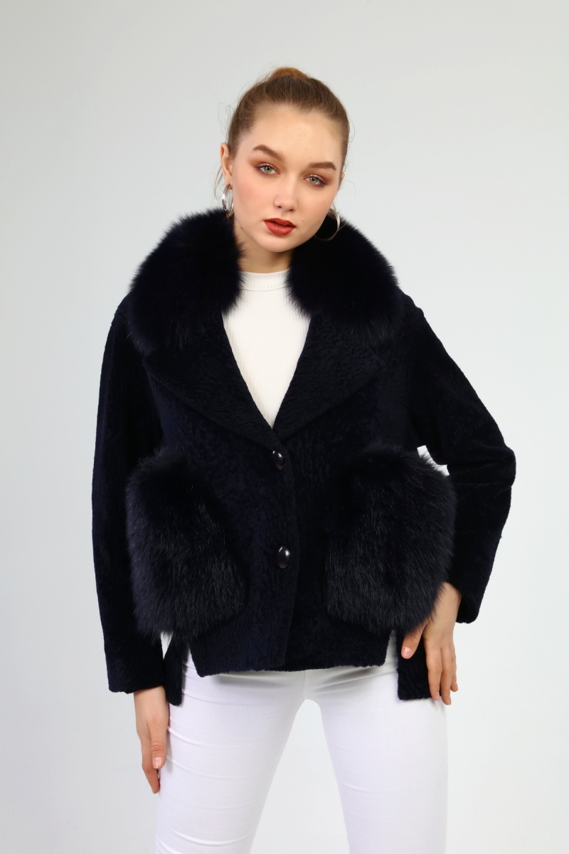 Bilgins Leather Fur - Kadın Koleksiyonu, , FOXY Tilki Kürklü Kadın Ceket