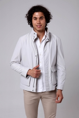 Light Grey, WISE Waterproof Men's Jacket