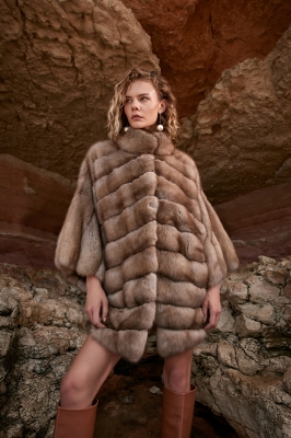 TORA Sable Fur Women's Coat