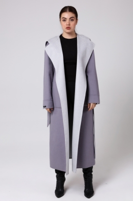 Bilgin's Scaby Cashmere Women's Overcoat
